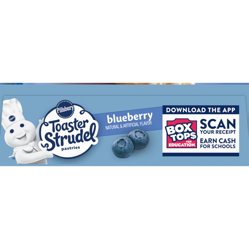Pillsbury Frozen Toaster Strudel Pastries, Blueberry, 6 Ct, 11.7 oz — photo 5
