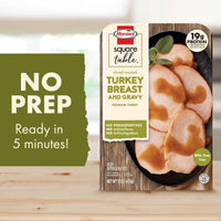 HORMEL SQUARE TABLE Sliced Roast Turkey Breast & Gravy, Refrigerated Entree, 15 oz Tray — photo 5