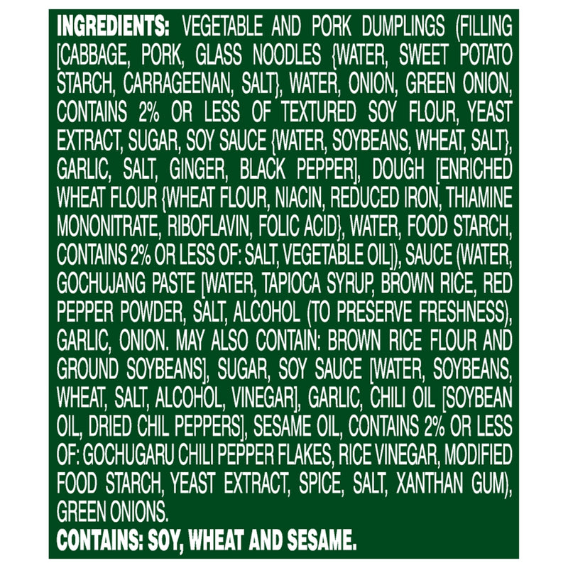 Bibigo Frozen Vegetable & Pork Spicy Sauced Dumplings, 9.01 oz — photo 5