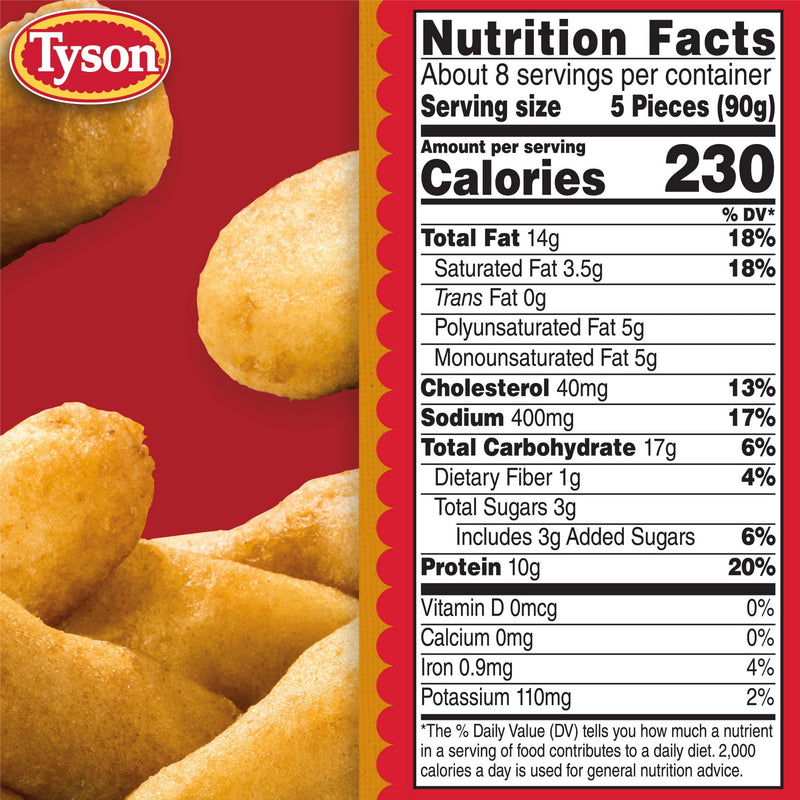 Tyson Honey Battered Breast Tenders, 25.5 oz (Frozen, Fully Cooked) — photo 5