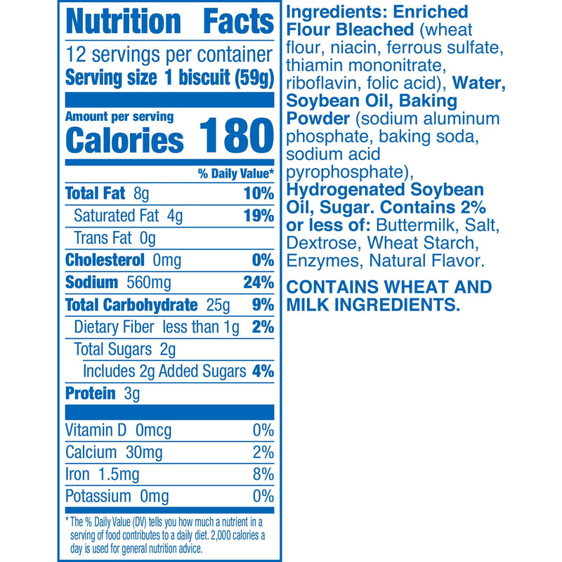 Pillsbury Grands! Buttermilk Biscuits Frozen Dough, 12 ct., 25 oz. — photo 5