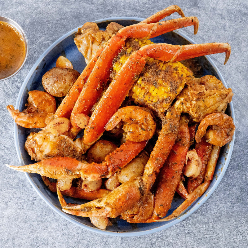Sea Best Merman’s Revenge Frozen Fresh Seafood Boil, 1.5lb Bag, Snow Crab, Corn on the Cob, Potatoes, Shrimp, Pearl Onions and Spicy Seafood Seasoning — photo 5