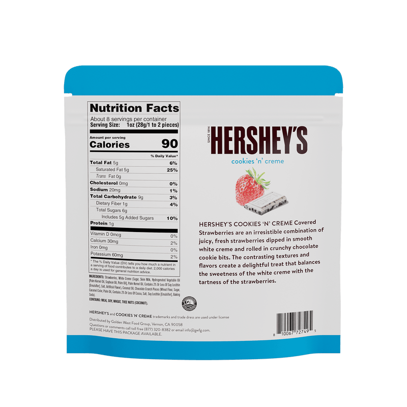 HERSHEY'S Strawberries in Cookies ‘N’ Creme, 8 oz (Frozen) — photo 6