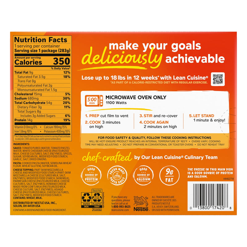 Lean Cuisine Five Cheese Rigatoni, Frozen Meal, 10 oz — photo 5