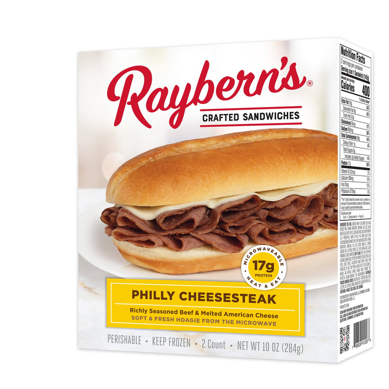 Raybern's Philly Cheesesteak Sandwich 10 oz, 2 Ct (Frozen) — photo 5