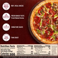 DiGiorno Frozen Pizza Thin Crust Cheese Veggie and Meat Supreme Pizza, 19.1 oz — photo 5