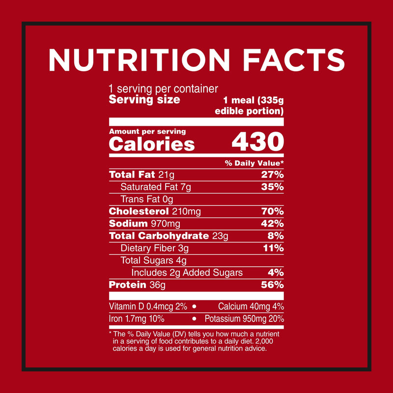 Banquet MEGA Meats Roasted Chicken, 36g Protein, Frozen Meal, 13.4 oz. — photo 6