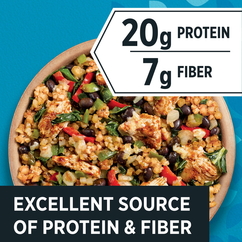Healthy Choice Protein Bowls Spicy Black Bean & Chicken, 20g Protein, High Protein & Fiber Frozen Meal, 9.75 oz. Bowl — photo 6