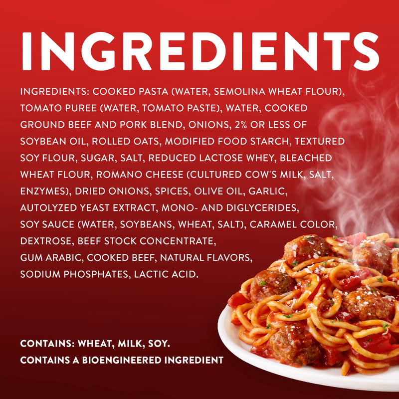 Stouffer's Spaghetti with Meatball, Single Serve, Frozen Entrees for One, Ready to Cook Easy Dinners, Protein Frozen Meals 12.625 oz — photo 6
