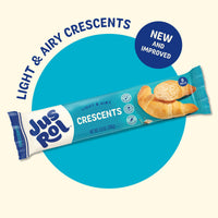 Jus-Rol Crescent Dough, Pre-Rolled Refrigerated Dough, 9.8 oz, 8 Rolls, Ready to Bake for Light and Airy Crescent Rolls — photo 6
