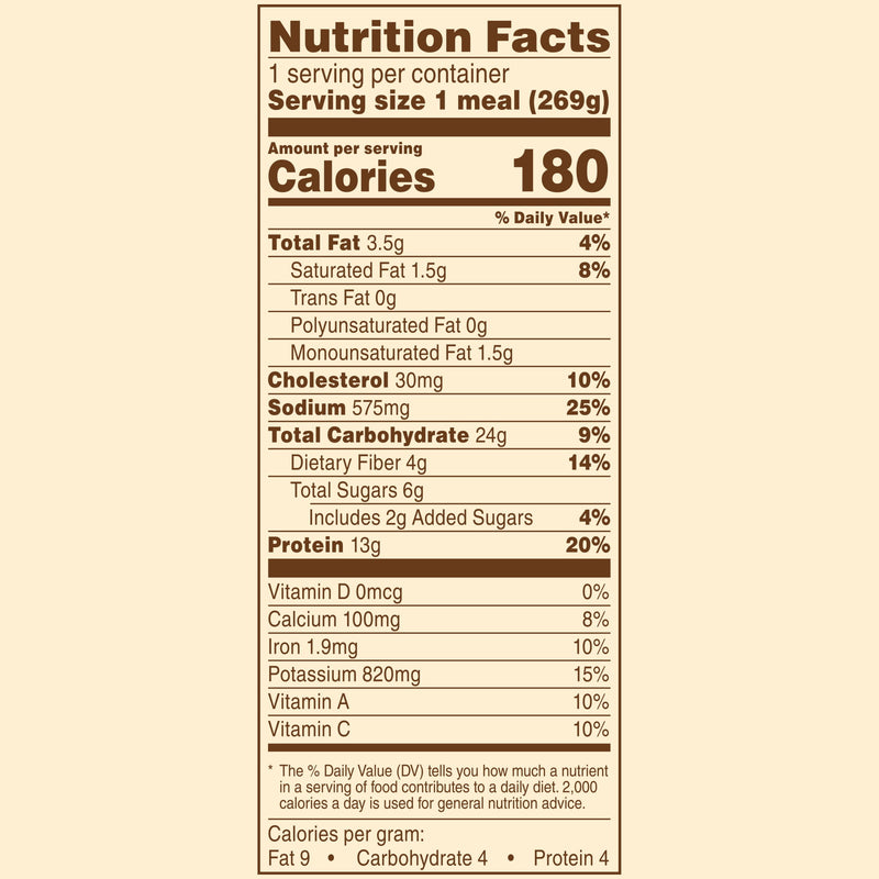 Healthy Choice Cafe Steamers Beef Merlot, High Protein Frozen Meal, 9.5 oz. Bowl — photo 6