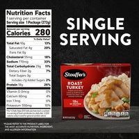 Stouffer’s Roast Turkey, Single Serve Frozen Meal, Frozen Turkey Dinner, 9.625 oz (frozen) — photo 6