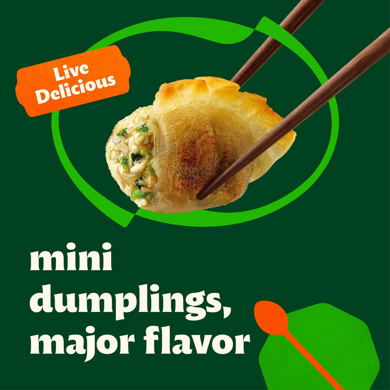 Bibigo Frozen Mini Wontons Chicken & Vegetable Dumplings, 24.0 oz — photo 6