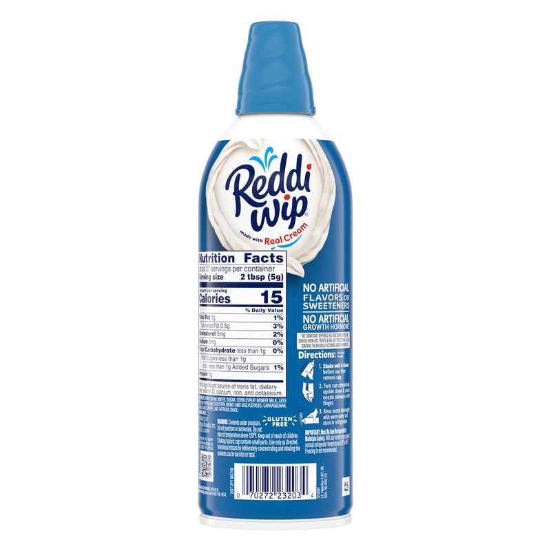 Reddi-wip Extra Creamy Whipped Topping Made with Real Cream, 6.5 oz — photo 6