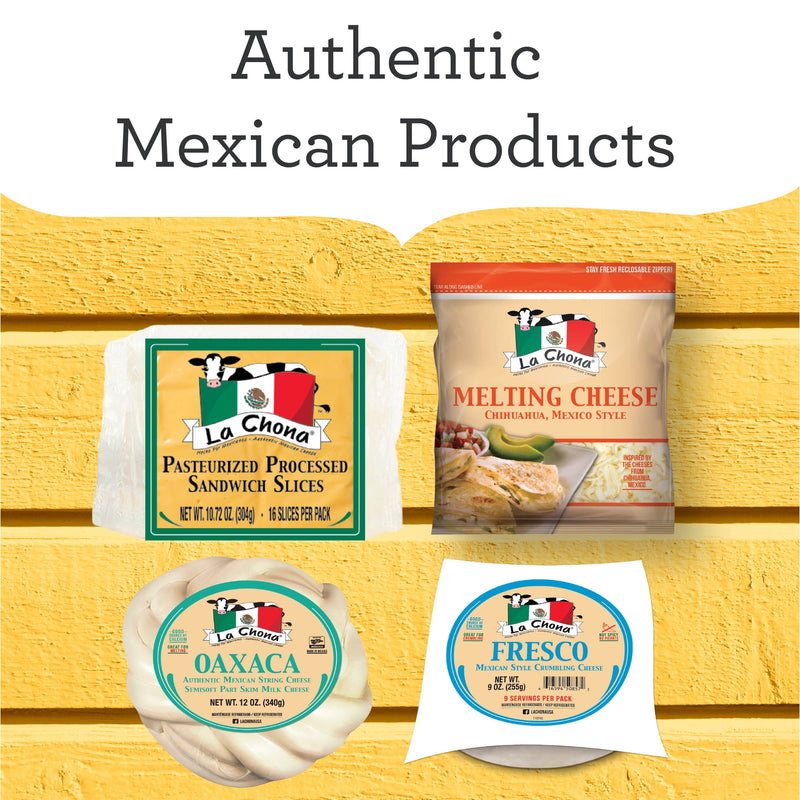 La Chona Quesadilla Premium Quality Mexican Style Melting Cheese, Shredded, Refrigerated, 16 oz. — photo 6