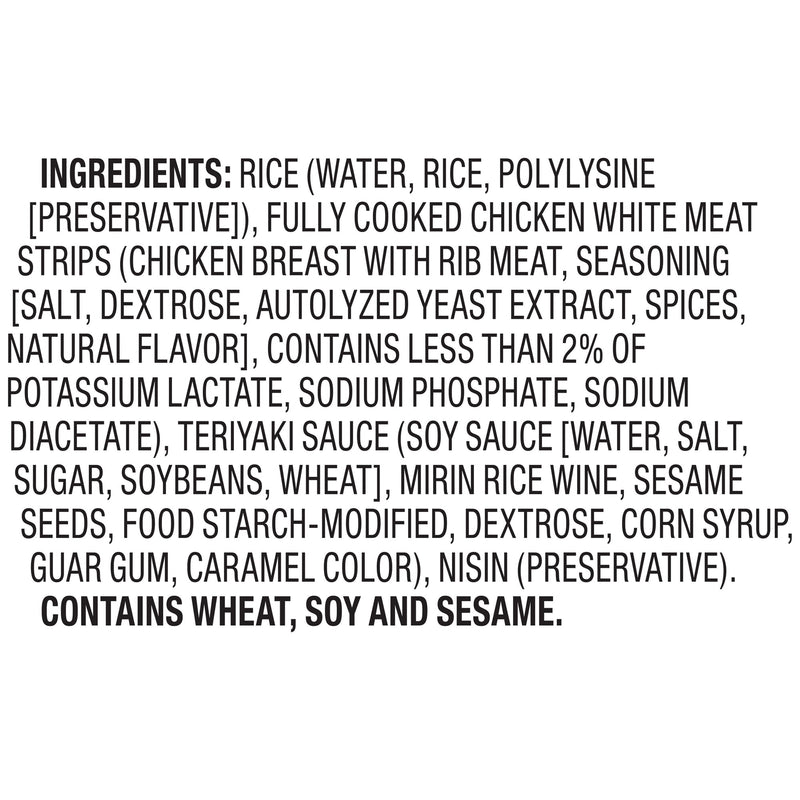 Marketside Ready to Heat Chicken Teriyaki Meal, 10 oz (Refrigerated) — photo 6