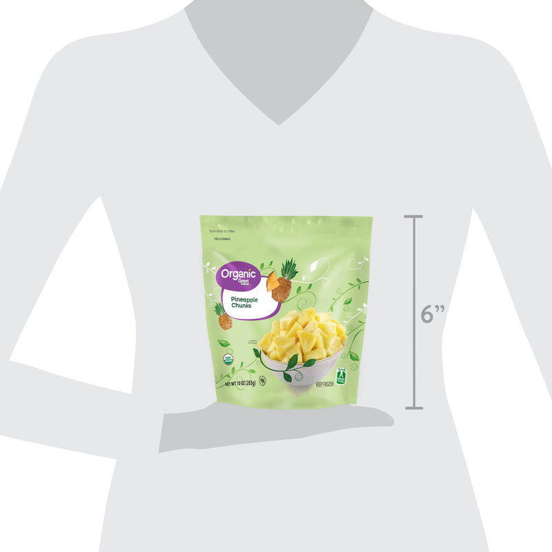 Great Value Organic Pineapple Chunks, 10 oz (Frozen) — photo 6