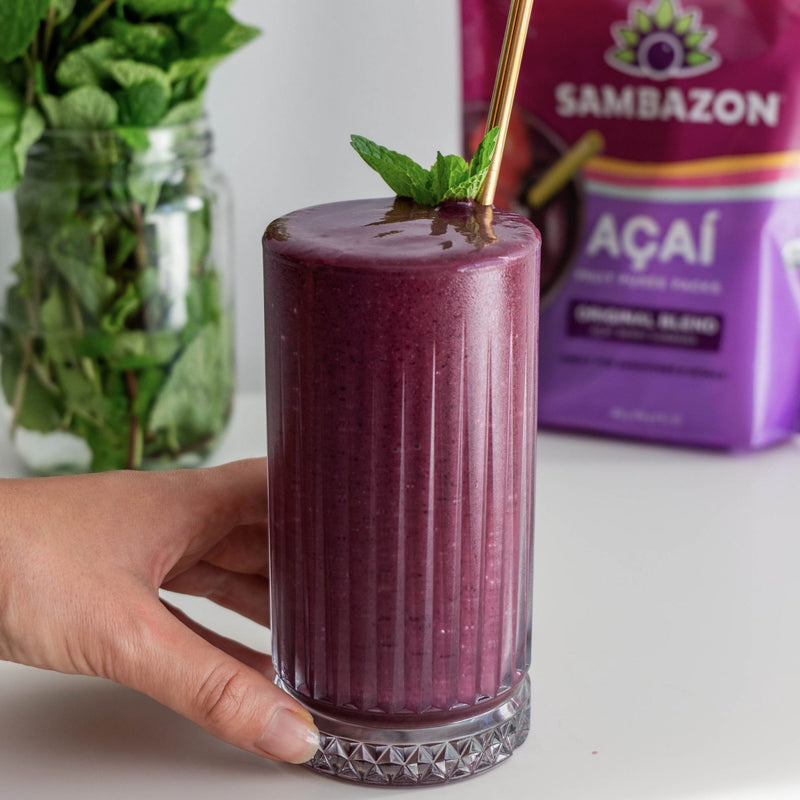 Sambazon Organic Original Acai Superfruit Packs for Smoothies and Bowls, 4 Count, 14.1 oz — photo 6