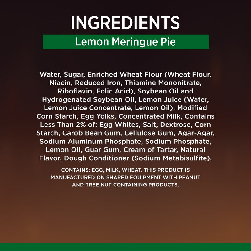 Marie Callender's Lemon Meringue Pie, Thaw & Enjoy Frozen Dessert, 31.5 oz. — photo 6