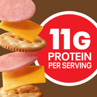 Lunchables Ham & Cheddar with Vanilla Creme Cookies, 3.5 oz Pack — photo 6