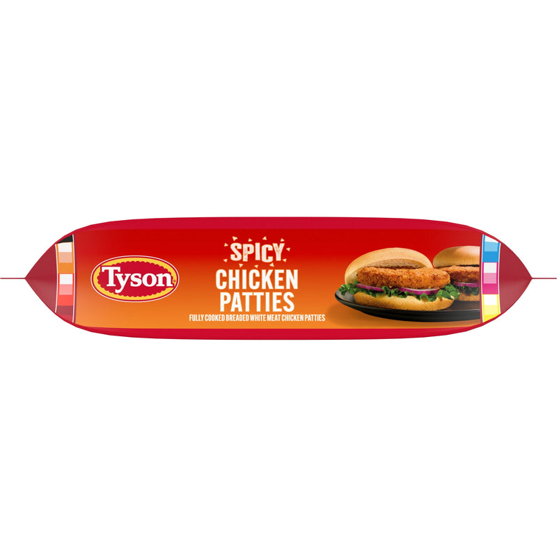 Tyson White Meat Spicy Breaded Chicken Patties, 23 oz (Frozen, Fully Cooked) — photo 6