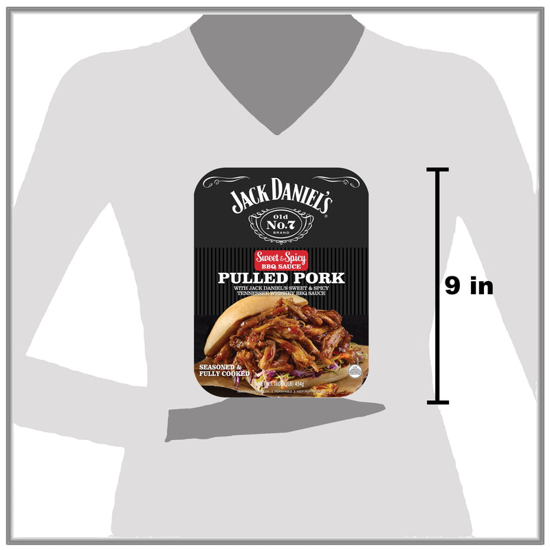 Jack Daniel’s Sweet & Spicy Pulled Pork, Refrigerated Entree, 16 oz — photo 6