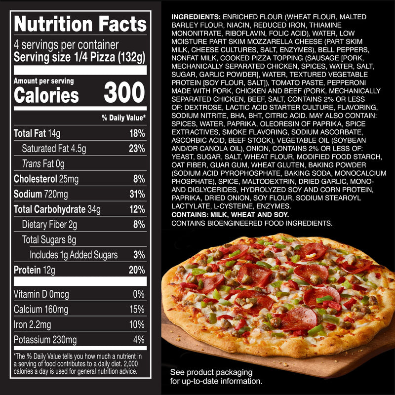 Red Baron Supreme Brick Oven Crust Frozen Pizza, 18.64 oz — photo 6