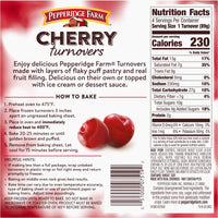 Pepperidge Farm Cherry Turnovers Pastries, 4-Count 12.5 oz. Box — photo 7