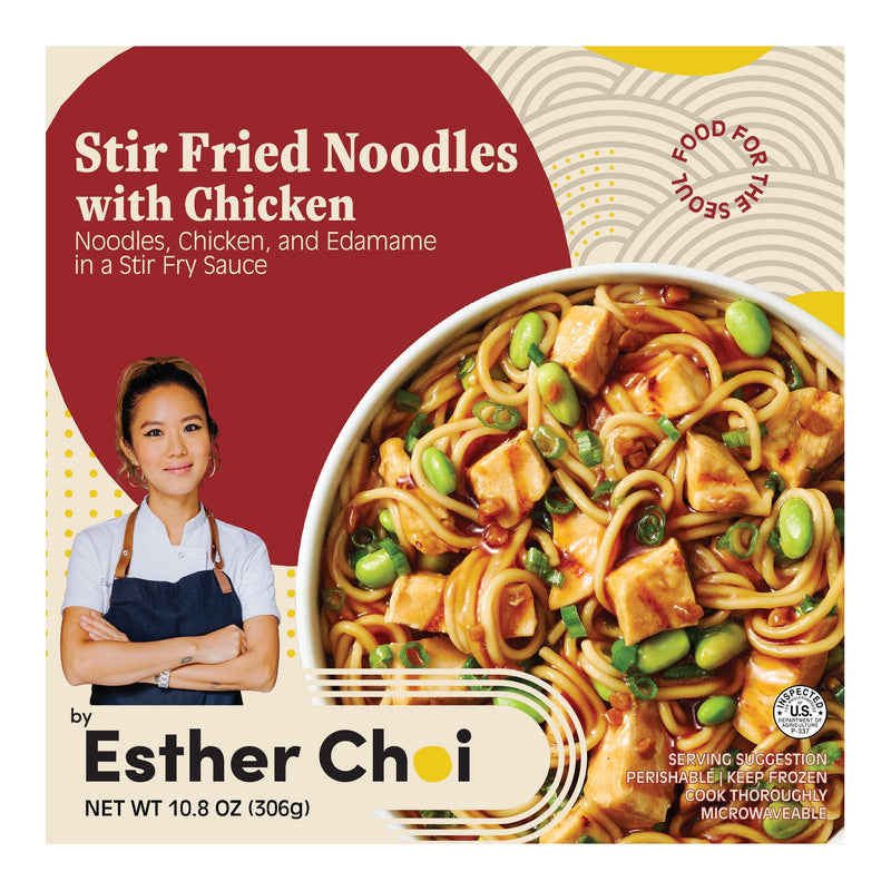 Esther Choi Stir Fried Noodles with Chicken, 10.8 oz (Frozen) — photo 6