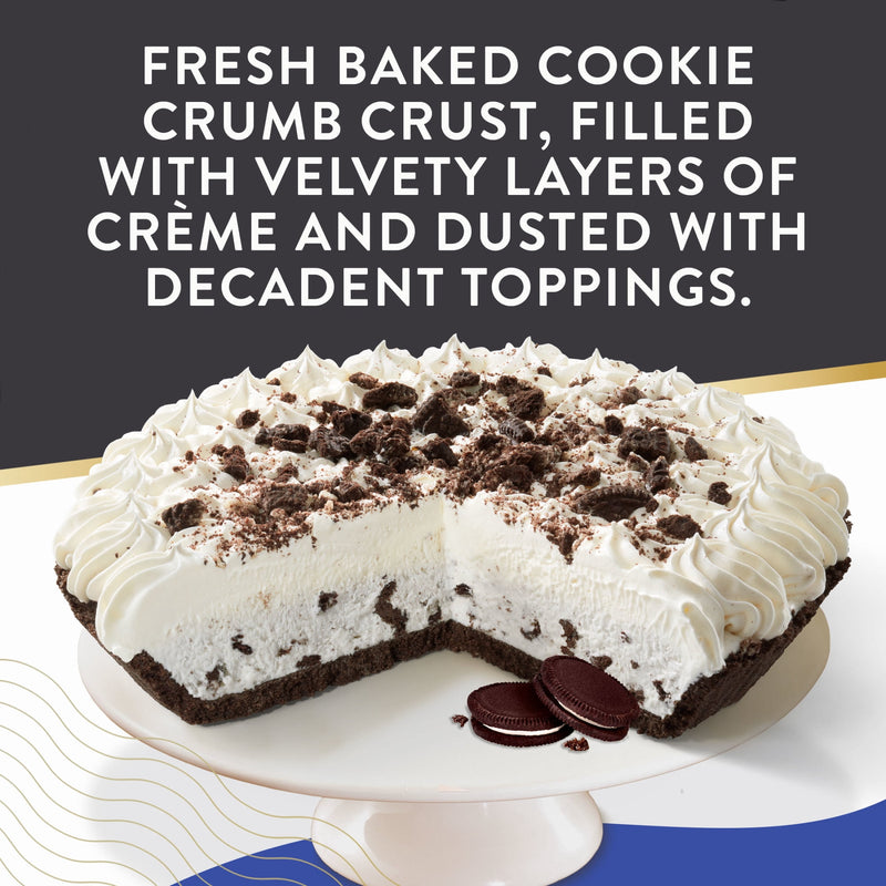 Edwards Frozen Cookies & Crème Dessert Pie, 26.0 oz — photo 6