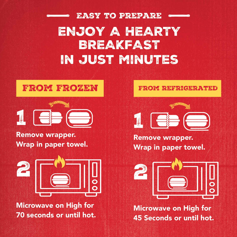 Jimmy Dean Frozen Breakfast Sandwiches, Maple Pancakes & Sausage Griddle Cake, 32 oz, 8 Count — photo 4