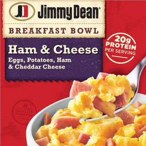 Jimmy Dean Frozen Ham & Cheese Breakfast Bowl, 7 oz