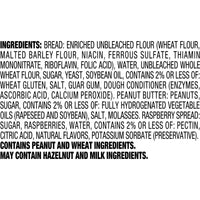 Smucker’s Uncrustables Peanut Butter & Raspberry Spread Sandwiches, 4 Count, 2 oz Each, Frozen — photo 3