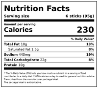 Mrs. Paul's Crunchy Breaded Fish Sticks, Made With Fish, 24.6 oz. 44-Count Box (Frozen) — Nutrition Facts