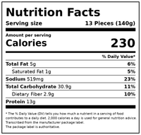Bibigo Frozen Mini Wontons Chicken & Vegetable Dumplings, 24.0 oz — Nutrition Facts
