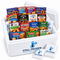 The Game Day Box · Cooler XL in a Still Frozen foam cooler with gel packs