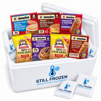 The Sweet Breakfast Box · Cooler L in a Still Frozen foam cooler with gel packs