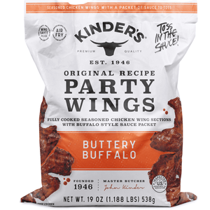Kinder's Frozen Chicken Wings Buttery Buffalo, 19 oz