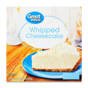 Great Value Frozen Whipped Cheesecake, 24.0 oz