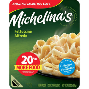 Michelina's Frozen Fettuccine Alfredo Meal, 10.2 oz