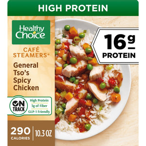 Healthy Choice Frozen Cafe Steamers General Tso's Spicy Chicken Bowl, 10.3 oz