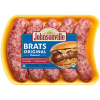 Johnsonville Brats Original Pork Bratwurst Links, 19 oz (5 Count) Refrigerated — package