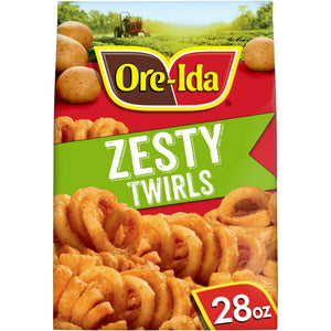 Ore-Ida Frozen Seasoned French Fries Zesty Twirls, 28 oz