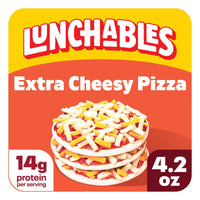 Lunchables Extra Cheesy Pizza, 4.2 oz Pack — package