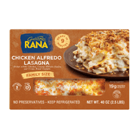 Rana Chicken Alfredo Lasagna, Family Size, 40oz, Refrigerated, Refer to Packaging for Allergens — package