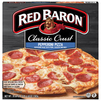 Red Baron Pepperoni Classic Crust Frozen Pizza, 20.61 oz — package
