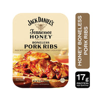 Jack Daniel’s Tennessee Honey Boneless Pork Ribs, Refrigerated Entree, 16 oz — package