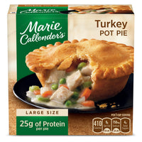 Marie Callender’s Turkey Pot Pie, Large Size, Frozen Meal, 15 oz. — package
