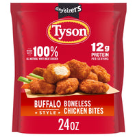 Tyson Any'tizers Buffalo Style Boneless Chicken Bites, 24 oz (Frozen, Fully Cooked) — package