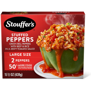 Stouffer's Frozen Stuffed Peppers Large Size, 15.5 oz